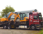 excavator half ton