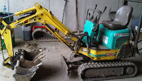 wide mini digger for sale dublin, meath